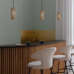 Lampenkappen-Leen Bakker Umage Komorebi Mini Lampenkap Natural Oak