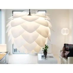 Lampenkappen-Leen Bakker Umage Silvia Medium lampenkap white - Ø 50 cm