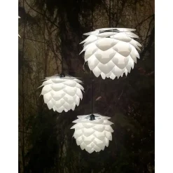 Lampenkappen-Leen Bakker Umage Silvia Medium lampenkap white - Ø 50 cm