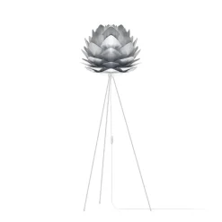 Leen Bakker Umage Silvia Medium lampenkap brushed steel - Ø 50 cm