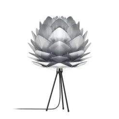 Leen Bakker Umage Silvia Medium lampenkap brushed steel - Ø 50 cm