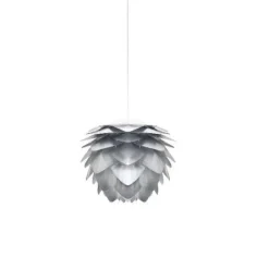 Leen Bakker Umage Silvia Medium lampenkap brushed steel - Ø 50 cm