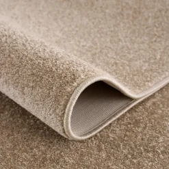 Muratap Uni Effen Laagpolig Vloerkleed Modern Beige - 300x400 CM