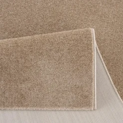 Muratap Uni Effen Laagpolig Vloerkleed Modern Beige - 300x400 CM