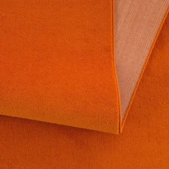 Laagpolige Vloerkleden-Muratap Uni Effen Laagpolig Vloerkleed Modern Oranje - 200x290 CM