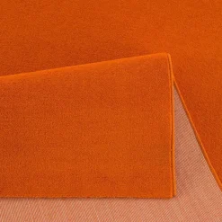 Laagpolige Vloerkleden-Muratap Uni Effen Laagpolig Vloerkleed Modern Oranje - 200x290 CM