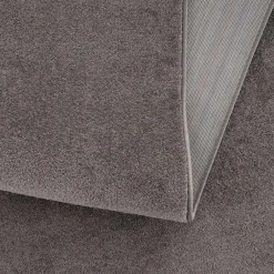 Muratap Uni Effen Laagpolig Vloerkleed Modern Grijs - 240x340 CM