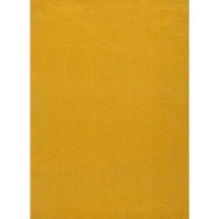 Vloerkleden|Laagpolige Vloerkleden-Muratap Uni Effen Laagpolig Vloerkleed Modern Geel - 140x200 CM