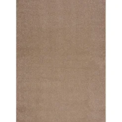 Laagpolige Vloerkleden-Muratap Uni Effen Laagpolig Vloerkleed Modern Beige - 200x290 CM
