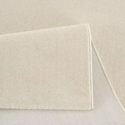 Muratap Uni Effen Laagpolig Vloerkleed Modern Creme - 140x200 CM