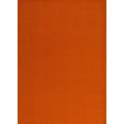 Muratap Uni Effen Laagpolig Vloerkleed Modern Oranje - 160x230 CM