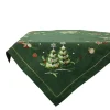 Tafelkleden-Unique Living - Embroiderie Serena - 85x85cm - Multikleur
