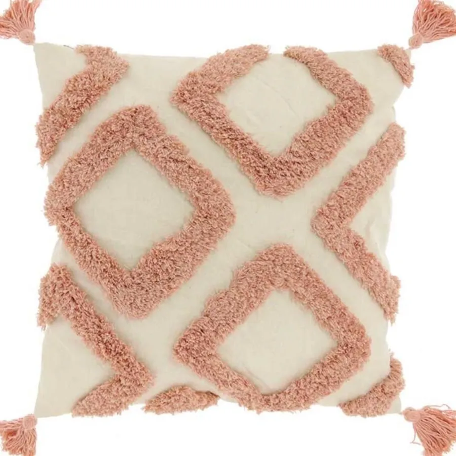Unique Living - Kussen Cruz - 45x45cm - oudroze