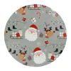 Placemats-Unique Living - Placemat Present - Ø38cm - Grijs