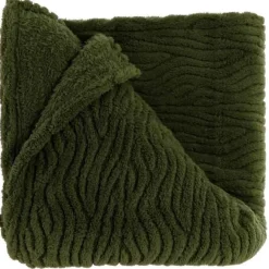 Unique Living - Plaid Clio Winter Green -150x200cm