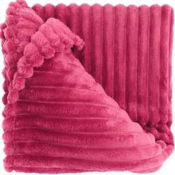 Plaids-Unique Living - Plaid Lex 150x200cm - Fuchsia