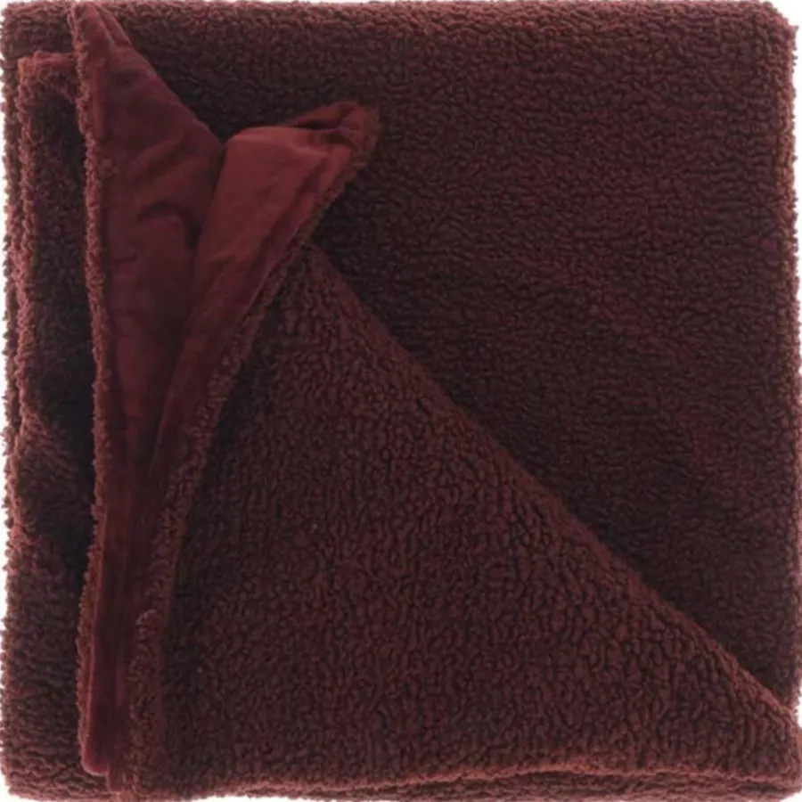 Unique Living - Plaid Romie 150x200cm bloodstone