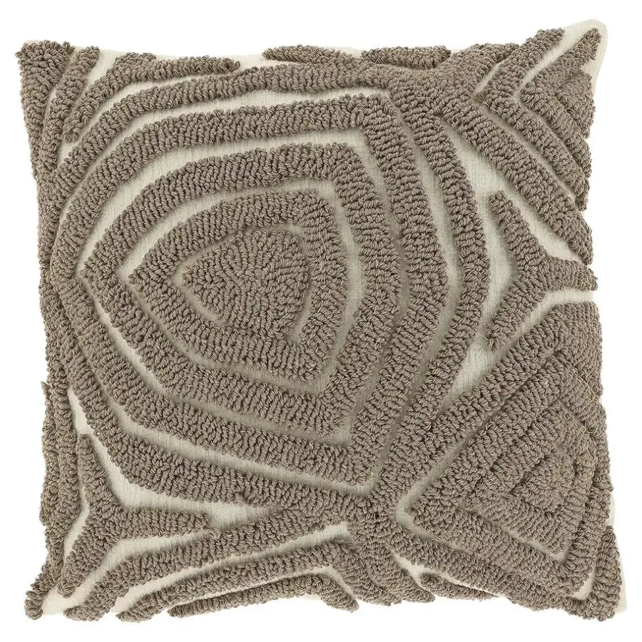 Sierkussens-Unique Living - Sierkussen Corfu 45x45cm - Taupe