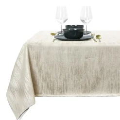 Tafelkleden-Unique Living - Tafelkleed Neomi 145x300cm - Beige