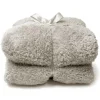 Unique Living - Teddy plaid 150x200cm chateau grey