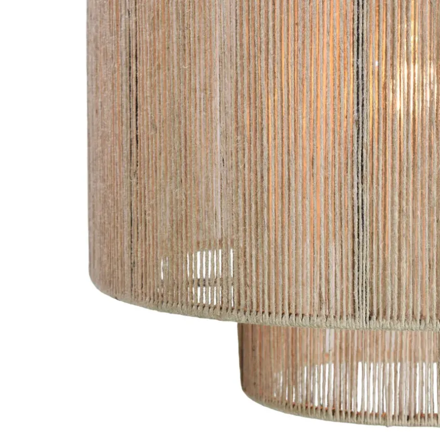 Hanglampen-Urban Interiors - Hanglamp - Diro Jute - Ø36
