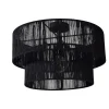 Urban Interiors - Plafondlamp - Diro zwart Jute - Ø45