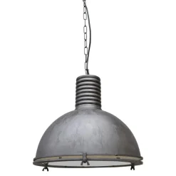 Hanglampen-Urban Interiors Hanglamp Vintage - Ø 40 cm - ruw - zwart