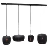 Hanglampen-Urban Interiors Hanglamp Fez - 4 lichts - L 120 cm - zwart