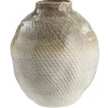 Vazen-Leen Bakker Vaas Bloesem - bruin keramiek - 30,5xØ26 cm