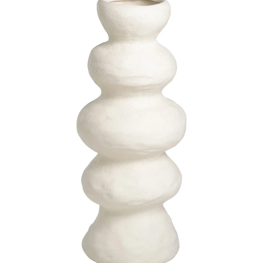 Vazen-Leen Bakker Vaas Bobbie - off-white - 38xØ16,3 cm