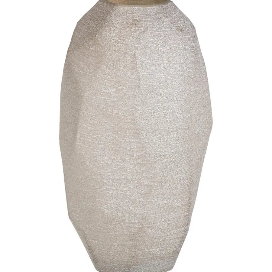 Leen Bakker Vaas Bolia - zandkleur - 36,5xØ19 cm