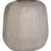 Leen Bakker Vaas Bolia - zandkleur - 24xØ23 cm
