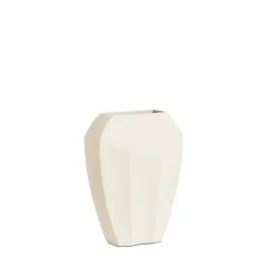 Light & Living Vaas Cordoba - Wit - 25x11x34cm