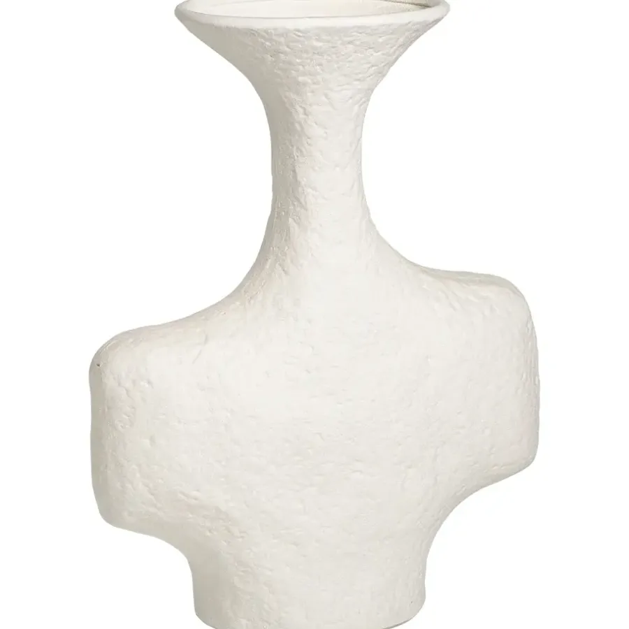 Vazen-Leen Bakker Vaas Dust - off-white - keramiek - 30x24x9 cm