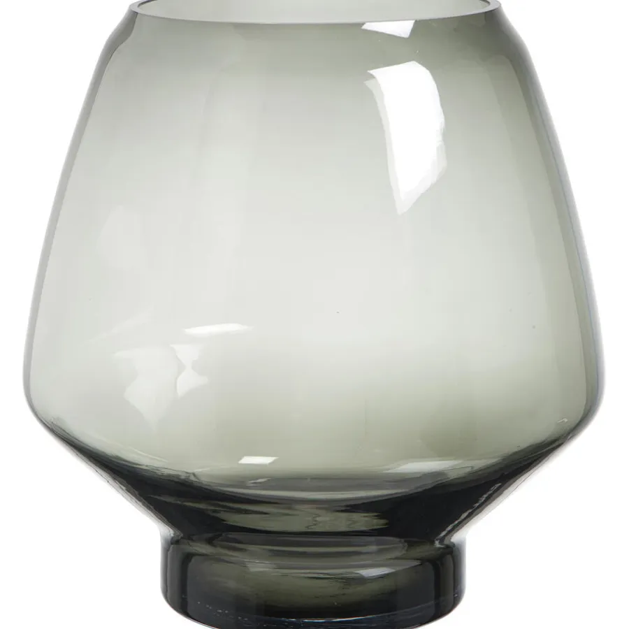 Leen Bakker Vaas Felice - zwart - 31xØ29 cm