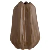Vazen-Leen Bakker Vaas Fleurie - bruin - stoneware - 25,5x16,5x15 cm