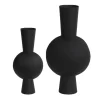 Vazen-Light & Living Vaas Kavandu - Zwart - Set 53+39,5cm