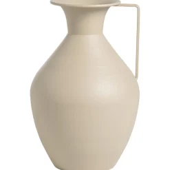 Vazen-Leen Bakker Vaas Maan taupe metaal - 30x19,7x12,3 cm