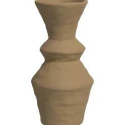 Vazen-Leen Bakker Vaas Nora - bronskleurig - keramiek - 24,5xØ12,3 cm