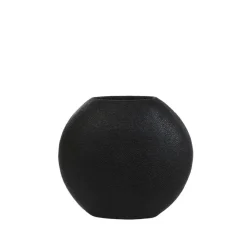 Vazen-Light & Living Vaas Rayskin - Zwart - 40x14x36cm