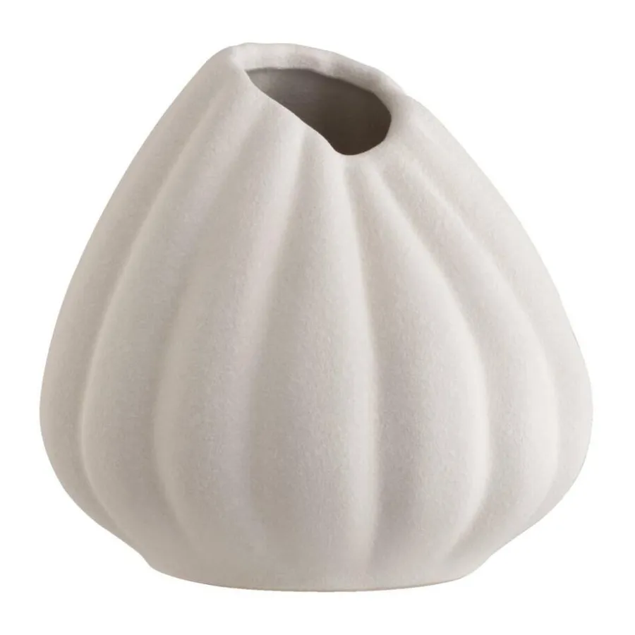 Vazen-Leen Bakker Vaas Sereen - off-white - keramiek - 12,7xØ13,5 cm
