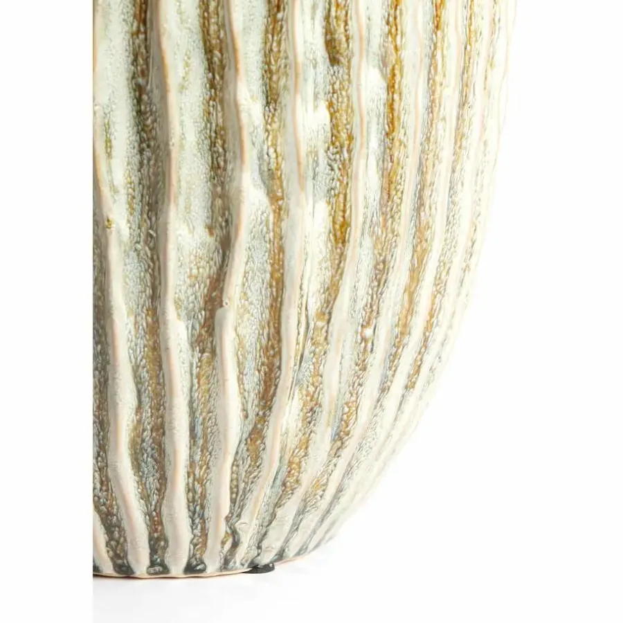 Vazen-Light & Living Vaas Talea - Zand - Ø25x28cm