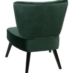 Fauteuils-Beliani VAASA - Fauteuil - Groen - Fluweel