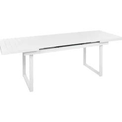 Tuinsets-Beliani VALCANETTO/TAVIANO - Tuinset voor 6 - Grijs - Aluminium
