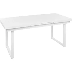Tuinsets-Beliani VALCANETTO/TAVIANO - Tuinset voor 6 - Grijs - Aluminium