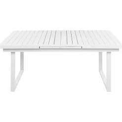 Tuinsets-Beliani VALCANETTO/TAVIANO - Tuinset voor 6 - Grijs - Aluminium