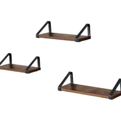 Wandplanken-Parya Vasagle - Wandplanken- Set van 3 - 44,2 x 15,6 x 8,2 cm