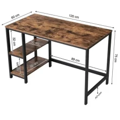 Bureaus-Vasagle Bureau - Werktafel - Vintage Tafel