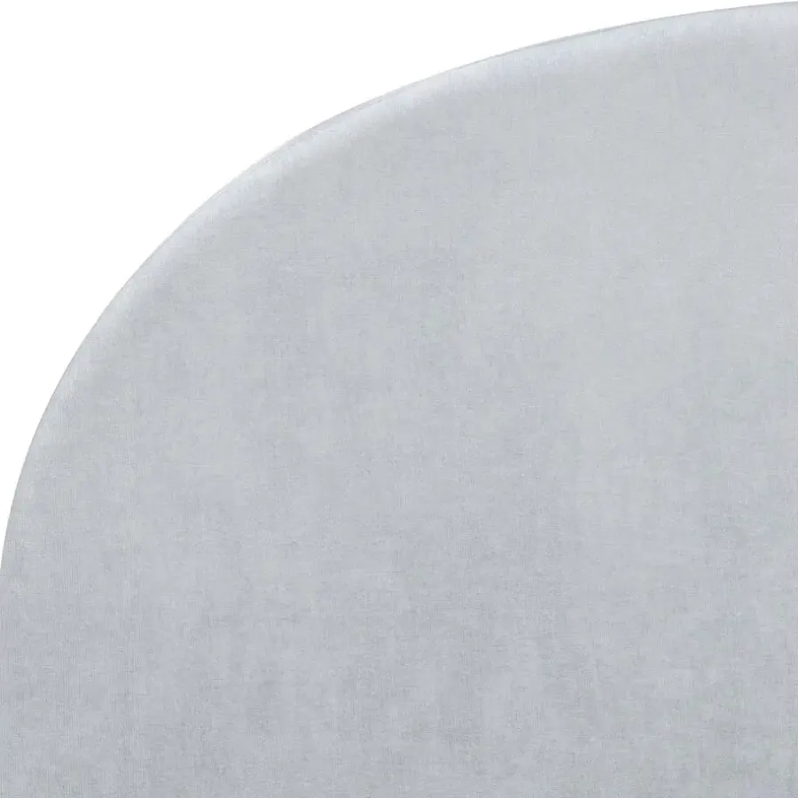 Beliani VAUCLUSE - Bed met opbergruimte - Lichtblauw - 140 x 200 cm - Stof