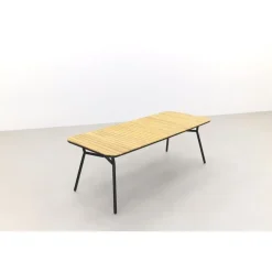 Tuintafels-Van der Garde Tuinmeubelen - Premium VDG Bella tuintafel - teakhout - 220x95 cm